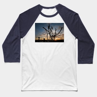 The Spirit of the Staithes just after sunrise (3) Baseball T-Shirt